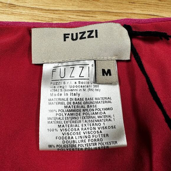 Fuzzi Jean Paul Gaultier NWT Sleeveless Chiffon Wide Leg Jumpsuit Pink Size Med - Picture 6 of 10